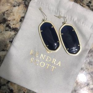 Cobalt blue Kendra Scott earrings